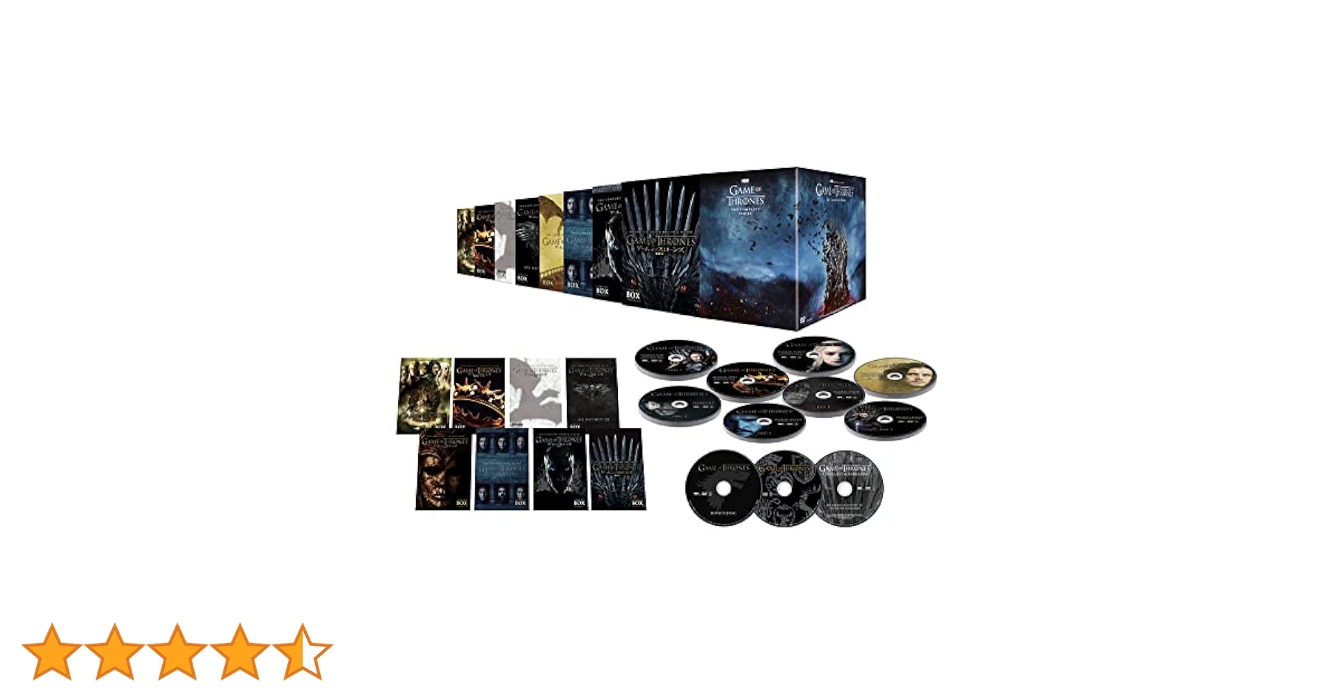 Amazon.co.jp: ゲーム・オブ・スローンズ(第一章～最終章) DVD